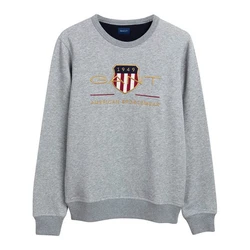 Gant Sweatshirt Archive Shield C-Neck grau