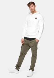 Indicode Strickpullover Litcham Creme/Weiß