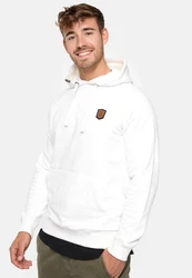 Indicode Strickpullover Litcham Creme/Weiß