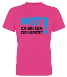 G-graphics T-Shirt Herren T-Shirt Ich bin der, der heiratet! JGA-Shirt Rosa