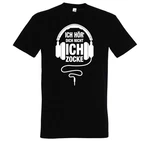 Youth Designz T-Shirt Ich Zocke Schwarz/Rot/Dunkelrot