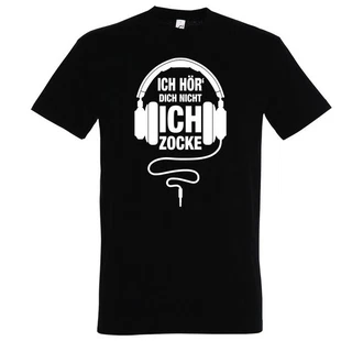 Youth Designz T-Shirt Ich Zocke Schwarz/Rot/Dunkelrot Youth Designz T-Shirt Ich Zocke Schwarz/Rot/Dunkelrot
