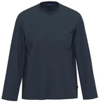 Ammann Pyjamaoberteil Herren Schlafanzug Oberteil Dunkelblau