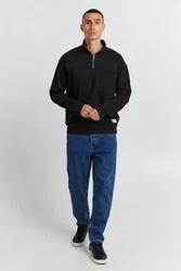 !Solid Sweatshirt SDMason HalfZip 21107100