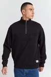 !Solid Sweatshirt SDMason HalfZip 21107100