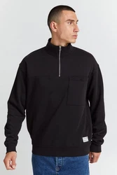 !Solid Sweatshirt SDMason HalfZip 21107100