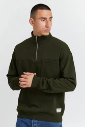 !Solid Sweatshirt SDMason HalfZip 21107100