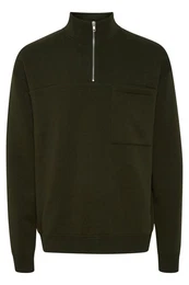 !Solid Sweatshirt SDMason HalfZip SW 21107100