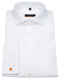 Businesshemd Slim Fit Umschlagmanschette stark tailliert bgelfrei