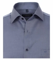 CASAMODA Langarmhemd Comfort Fit Dunkelblau/Grau/Blau