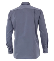 CASAMODA Langarmhemd Comfort Fit Dunkelblau/Grau/Blau