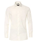 CASAMODA Langarmhemd Comfort Fit Weiß/Creme/Khaki/Beige