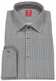 Langarmhemd Slim Fit stark tailliert Kentkragen