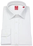 Pure Businesshemd Slim Fit H.TICO Weiß/Creme/Rot