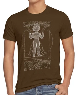 style3 T-Shirt Vitruvianischer Vegeta