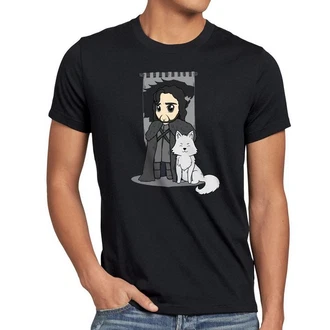 Style3 T-Shirt Jon Schnee Chibi Snow der Nachtwache Game of Thrones Schwarz/Grau/Weiß/Dunkelgrau Style3 T-Shirt Jon Schnee Chibi Snow der Nachtwache Game of Thrones Schwarz/Grau/Weiß/Dunkelgrau