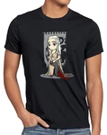 style3 T-Shirt Mutter der Drachen Chibi Daenerys Targaryen Game of Thrones Schwarz/Rot/Dunkelrot