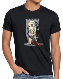 T-Shirt Mutter der Drachen chibi daenerys targaryen game of thrones
