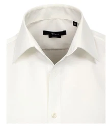VENTI Businesshemd Herren Hemd extra langer Arm modern fit Kentkragen (HL) creme (HL82)