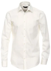 VENTI Businesshemd Herren Hemd extra langer Arm modern fit Kentkragen (HL) creme (HL82)