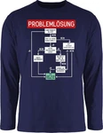 Shirtracer Rundhalsshirt Problemlösung Sprüche Statement mit Spruch weiß