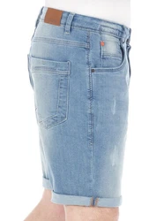 Riverso Jeansshorts Herren RIVTom Regular Fit Hellblau/Blau