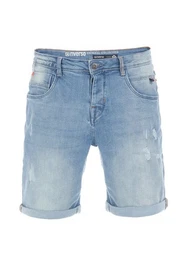 Jeansshorts Herren Shorts RIVTom Regular Fit Bermudashorts mit Stretch