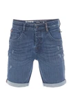 Riverso Jeansshorts Herren RIVTom Regular Fit Dunkelblau/Hellblau/Blau