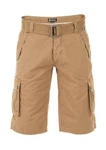 Riverso Cargoshorts Herren RIVAnton Regular Fit Braun/Khaki/Beige