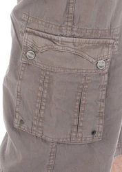 Riverso Cargoshorts Herren RIVAnton Regular Fit Khaki/Braun/Grau