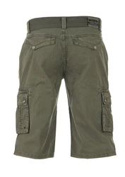 Riverso Cargoshorts Herren RIVAnton Regular Fit Dunkelgrün/Khaki/Grün