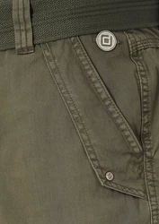 Riverso Cargoshorts Herren RIVAnton Regular Fit Dunkelgrün/Khaki/Grün