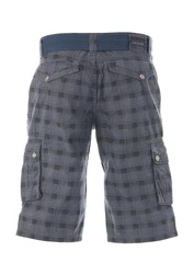 Riverso Cargoshorts Herren RIVAnton Regular Fit Blau/Grau/Dunkelblau