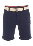 riverso Herren Chino Shorts RIVHenry Gürtel Bermuda Kurze Hose 