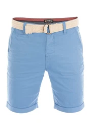 riverso Herren Chino Shorts RIVHenry Gürtel Bermuda Kurze Hose 