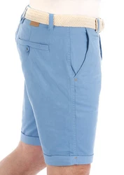 riverso Herren Chino Shorts RIVHenry Gürtel Bermuda Kurze Hose 