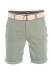 riverso Herren Chino Shorts RIVHenry Gürtel Bermuda Kurze Hose 
