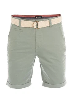 riverso Herren Chino Shorts RIVHenry Gürtel Bermuda Kurze Hose riverso Herren Chino Shorts RIVHenry Gürtel Bermuda Kurze Hose