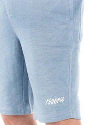 riverso Sweatshorts Regular Fit RIVMike Hellblau/Blau