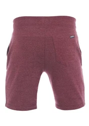 riverso Herren Sweat Short RIVMoritz Bermudashort Bordeaux/Dunkelrot/Lila