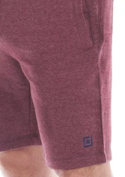 riverso Herren Sweat Short RIVMoritz Bermudashort Bordeaux/Dunkelrot/Lila