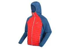 Regatta Funktionsjacke Softshelljacke Hybrid Andreson VI Rot/Blau
