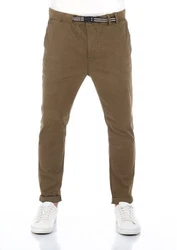 riverso Chinohose Stoffhose RIVMalte Khaki/Dunkelgrün