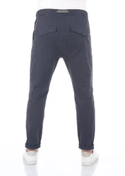 riverso Chinohose Stoffhose RIVMalte Dunkelblau/Blau/Grau