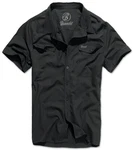 Brandit Kurzarmhemd Roadstar Grau/Schwarz/Dunkelgrau