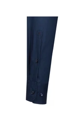 seidensticker Businesshemd BUSINESS KENT PATCH1 Dunkelblau/Blau