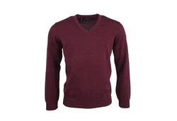 MAERZ Muenchen Sweatshirt Pullover V-Ausschnitt marine