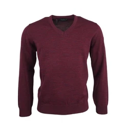 MAERZ Muenchen Sweatshirt Pullover V-Ausschnitt marine