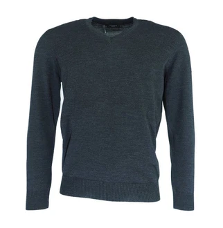 MAERZ Muenchen Sweatshirt Pullover V-Ausschnitt Dunkelblau/Grau/Hellblau/Blau MAERZ Muenchen Sweatshirt Pullover V-Ausschnitt Dunkelblau/Grau/Hellblau/Blau