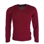 MAERZ Muenchen Sweatshirt Pullover V-Ausschnitt Dunkelrot/Rot/Bordeaux